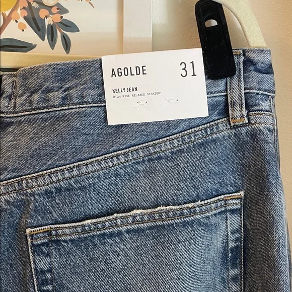 AGOLDE Kelly Jean High Rise Relaxed Straight